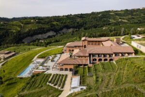 Select Green Hotels Casa di Langa aerial view