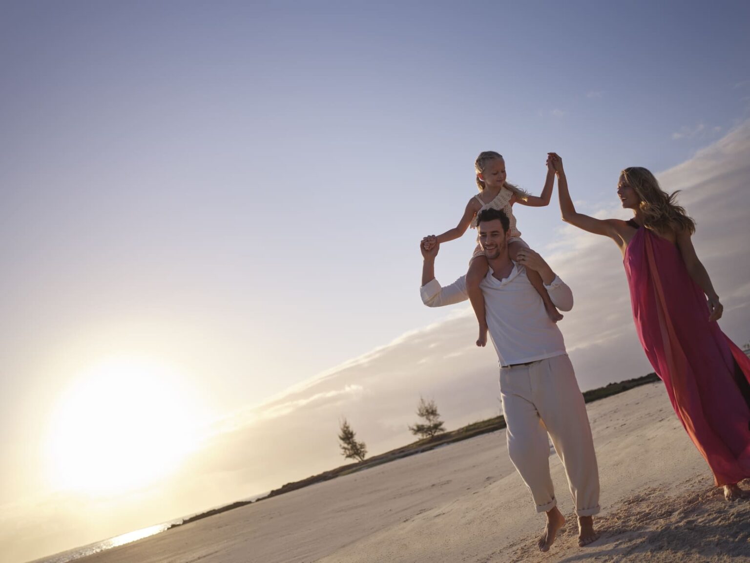 Select Green Hotels LUX* Belle Mare Familie am Strand