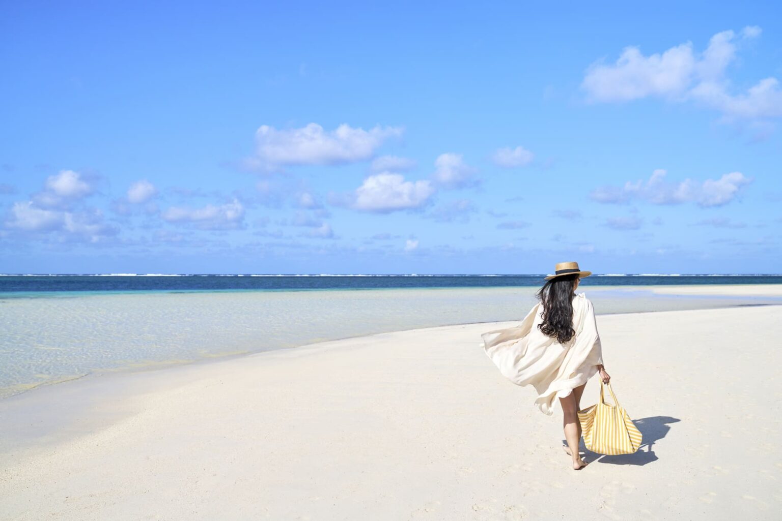 Select Green Hotels LUX* Belle Mare Strandspaziergang