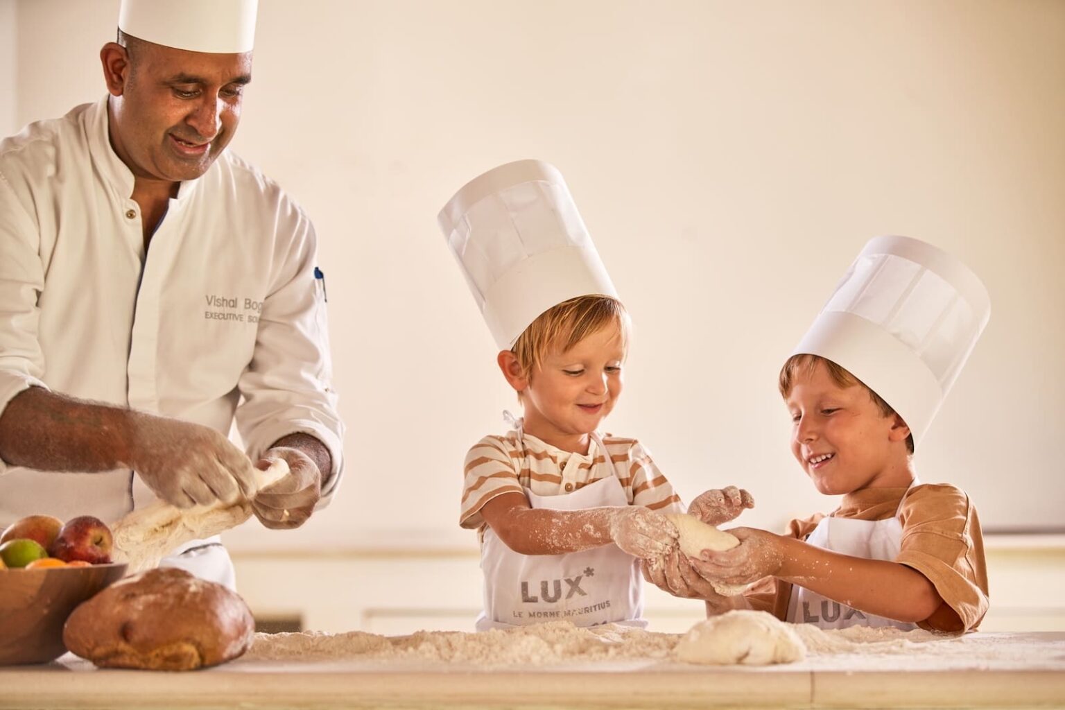 Select Green Hotels LUX Le Morne Kinder kochen im Urlaub