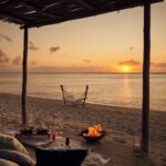 Select Green Hotels LUX Le Morne Sonnenuntergang am Strand am Meer