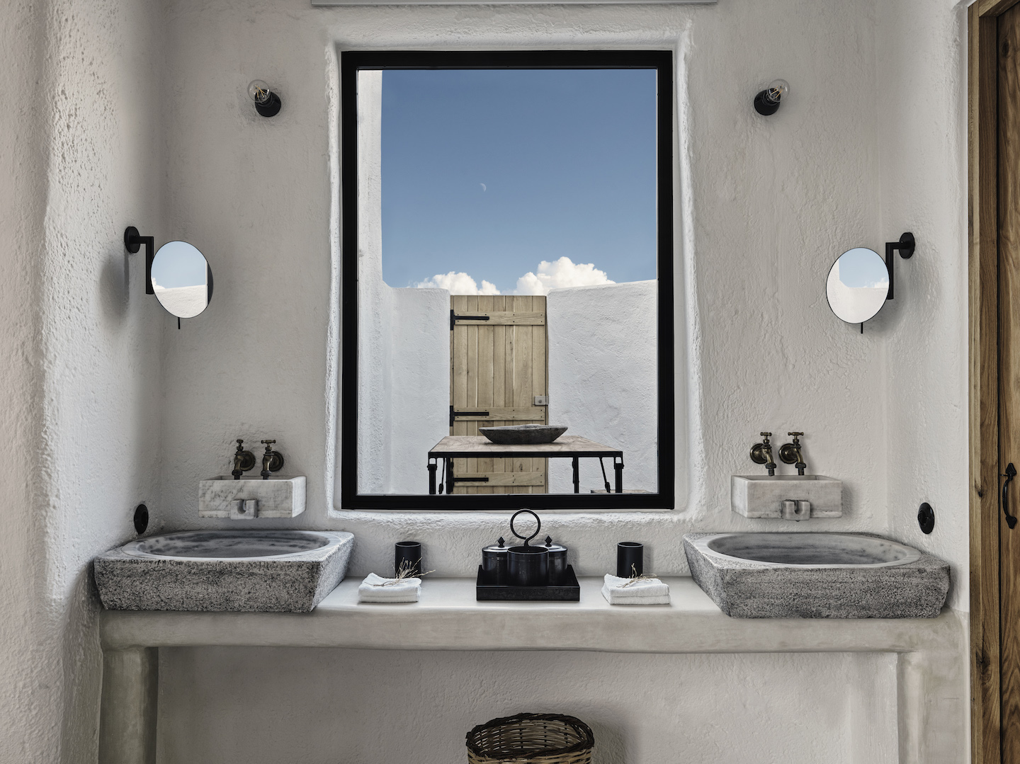 Select Green Hotels Nomad Mykonos Badezimmer mit Fenster