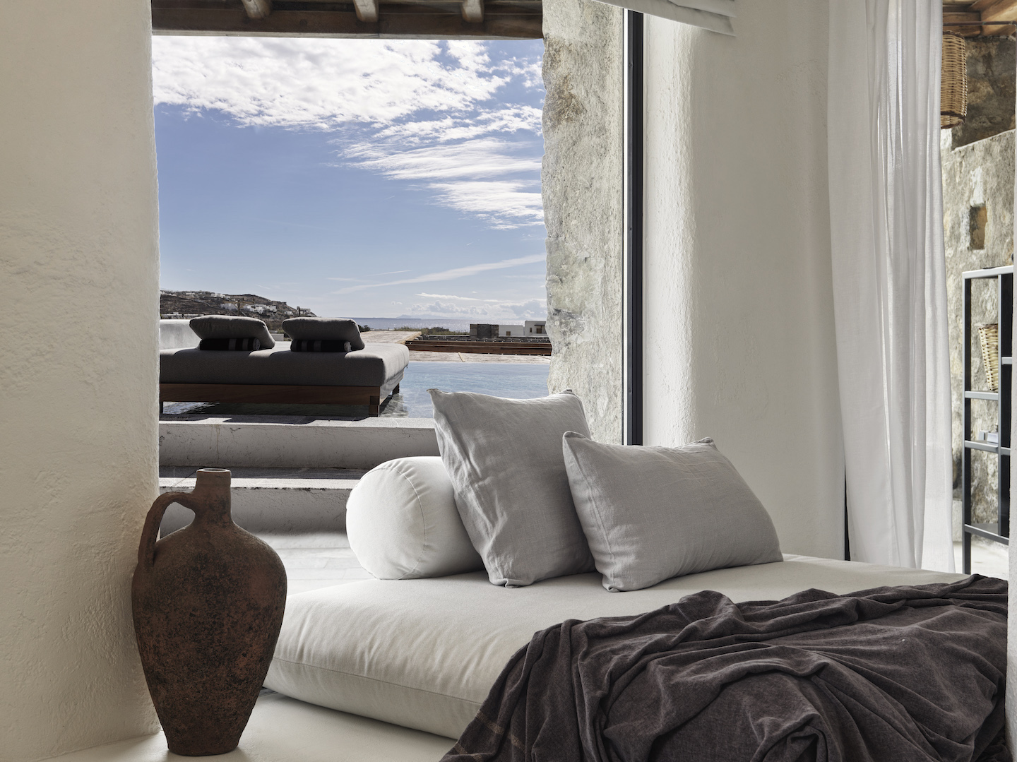 Select Green Hotels Nomad Mykonos Zimmer mit Meerblick und privatem pool