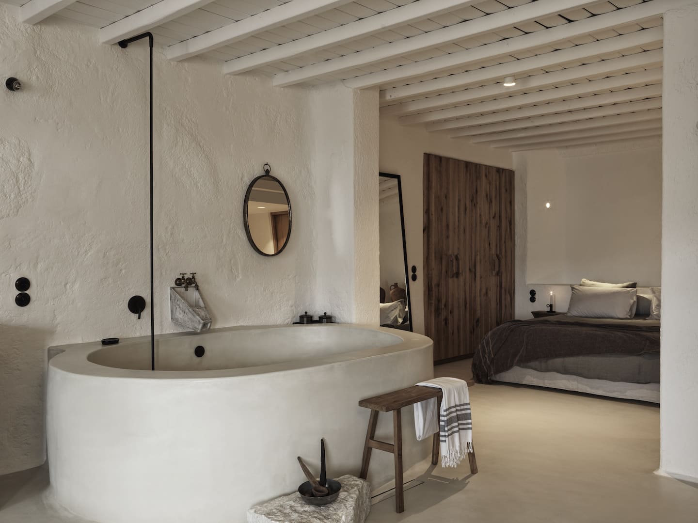 Select Green Hotels Nomad Mykonos Zimmer mit Badewanne