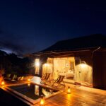 Select Green Hotels Sala's Camp - Masai Mara tent at night