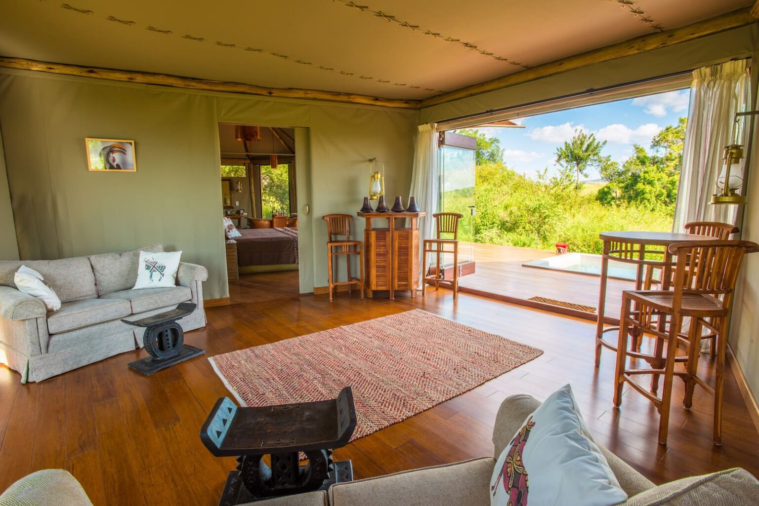 Select Green Hotels Sala's Camp - Masai Mara living area