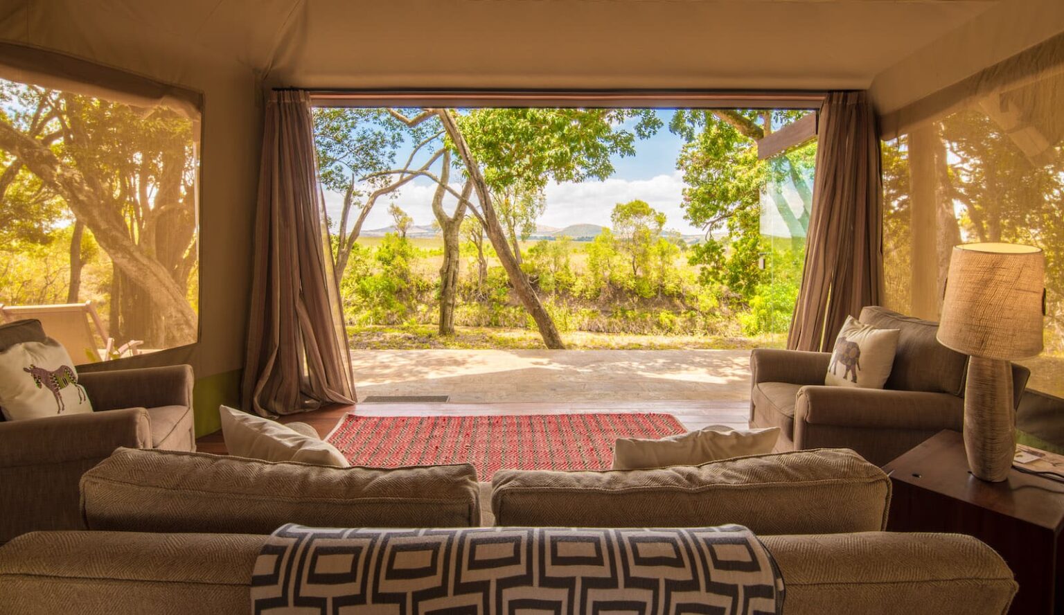 Select Green Hotels Sala's Camp - Masai Mara tent inside