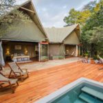 Select Green Hotels Sala's Camp - Masai Mara external view from tent private swimming pool