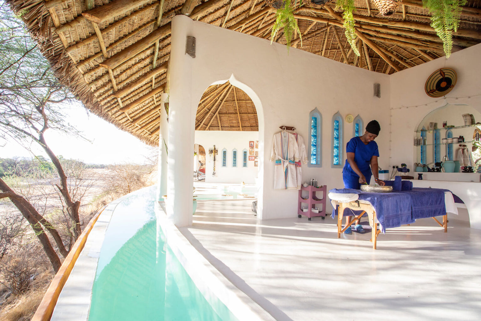 Select Green Hotels Sasaab Safari Lodge wellness treatment