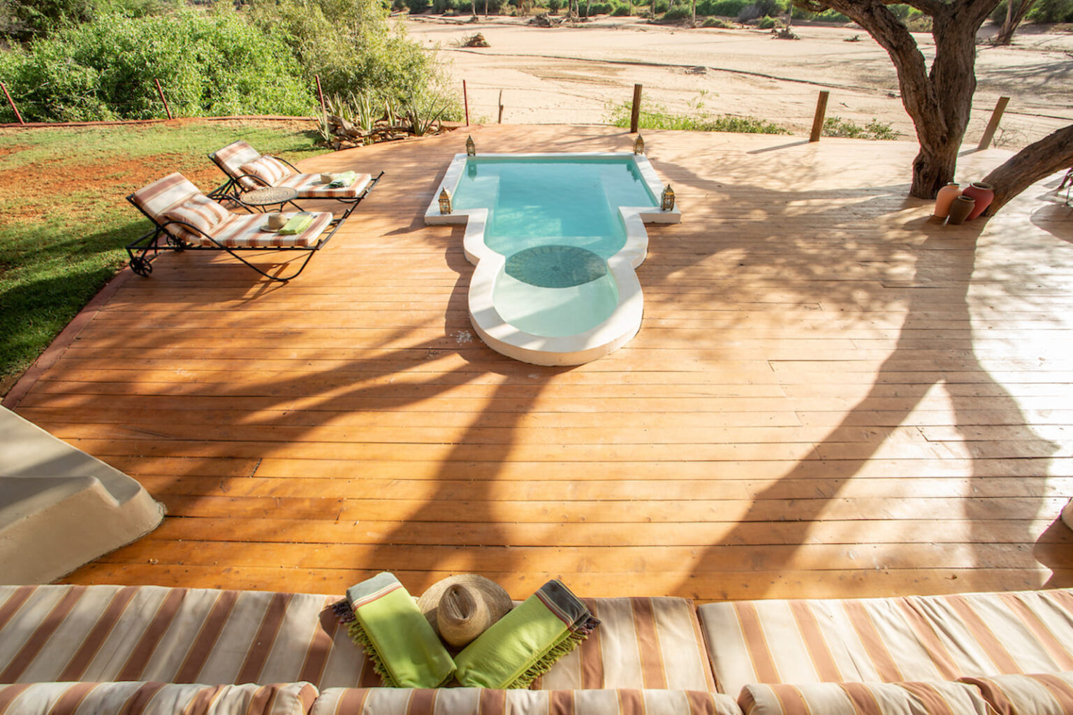 Select Green Hotels Sasaab Safari Lodge private swimming pool