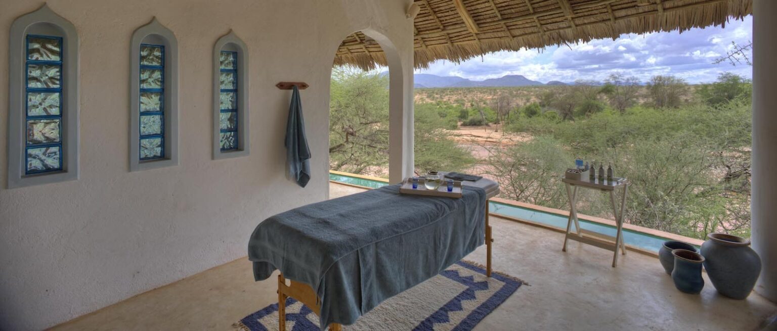 Select Green Hotels Sasaab Safari Lodge massage treatment wellness