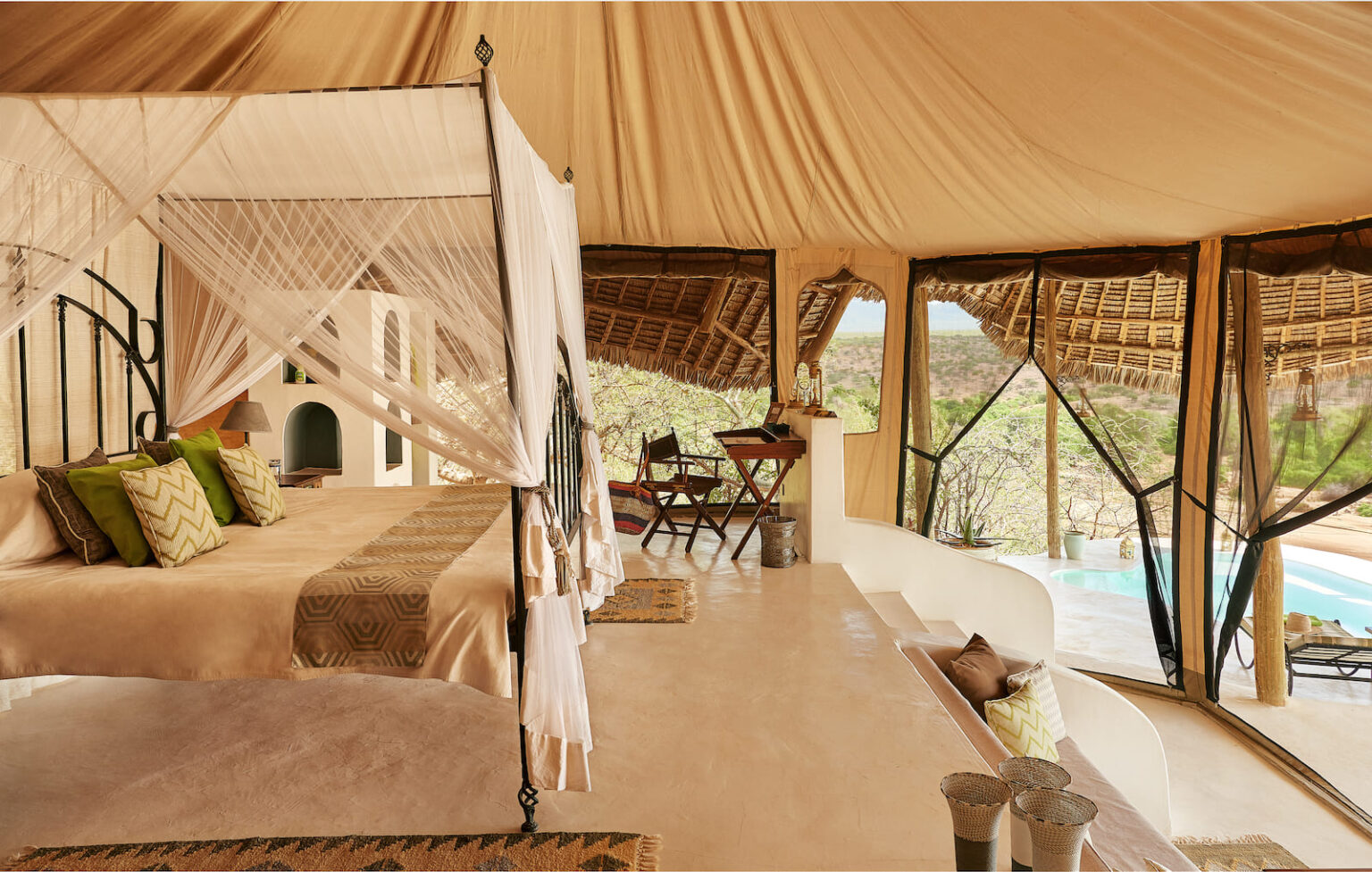 Select Green Hotels Sasaab Safari Lodge bedroom