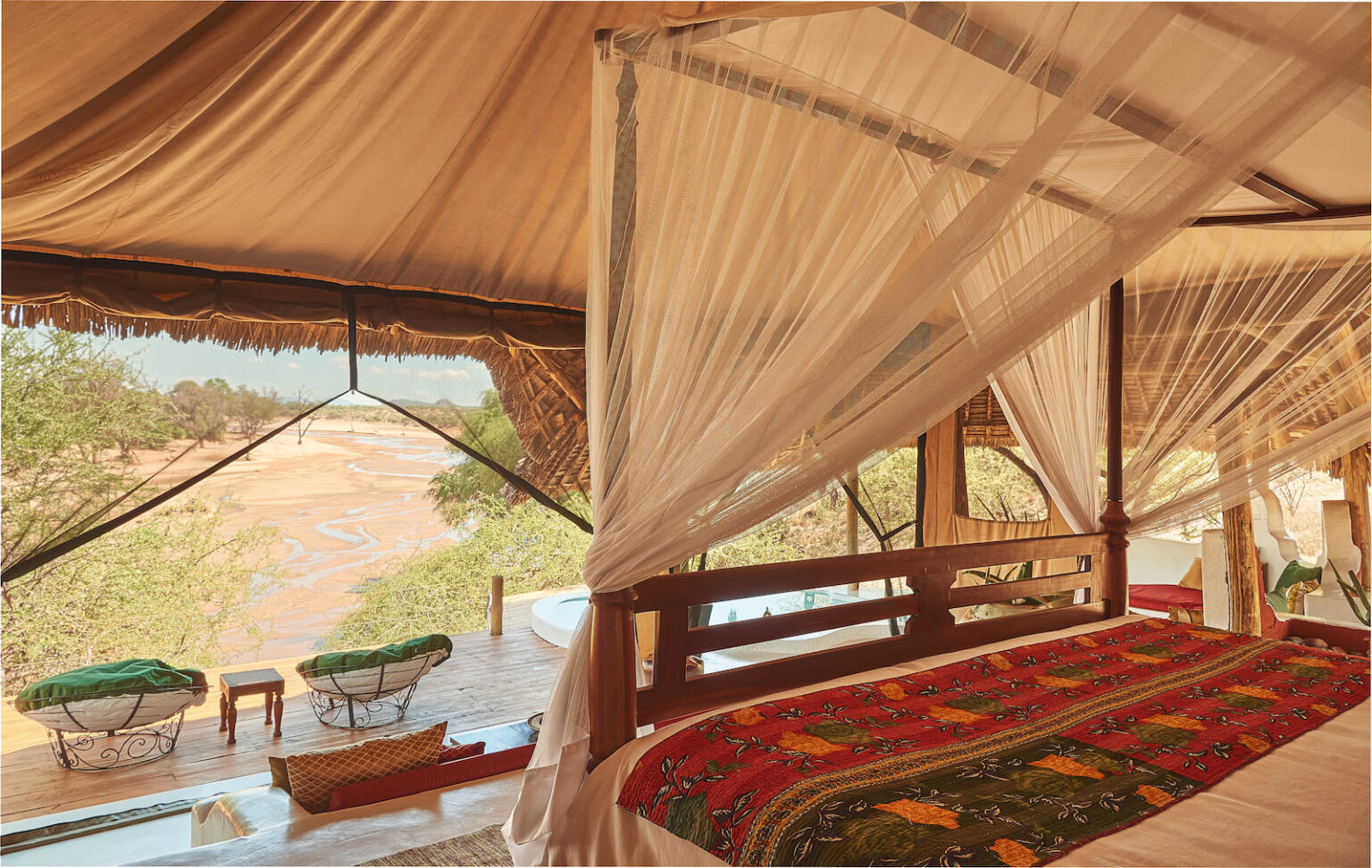 Select Green Hotels Sasaab Safari Lodge bedroom