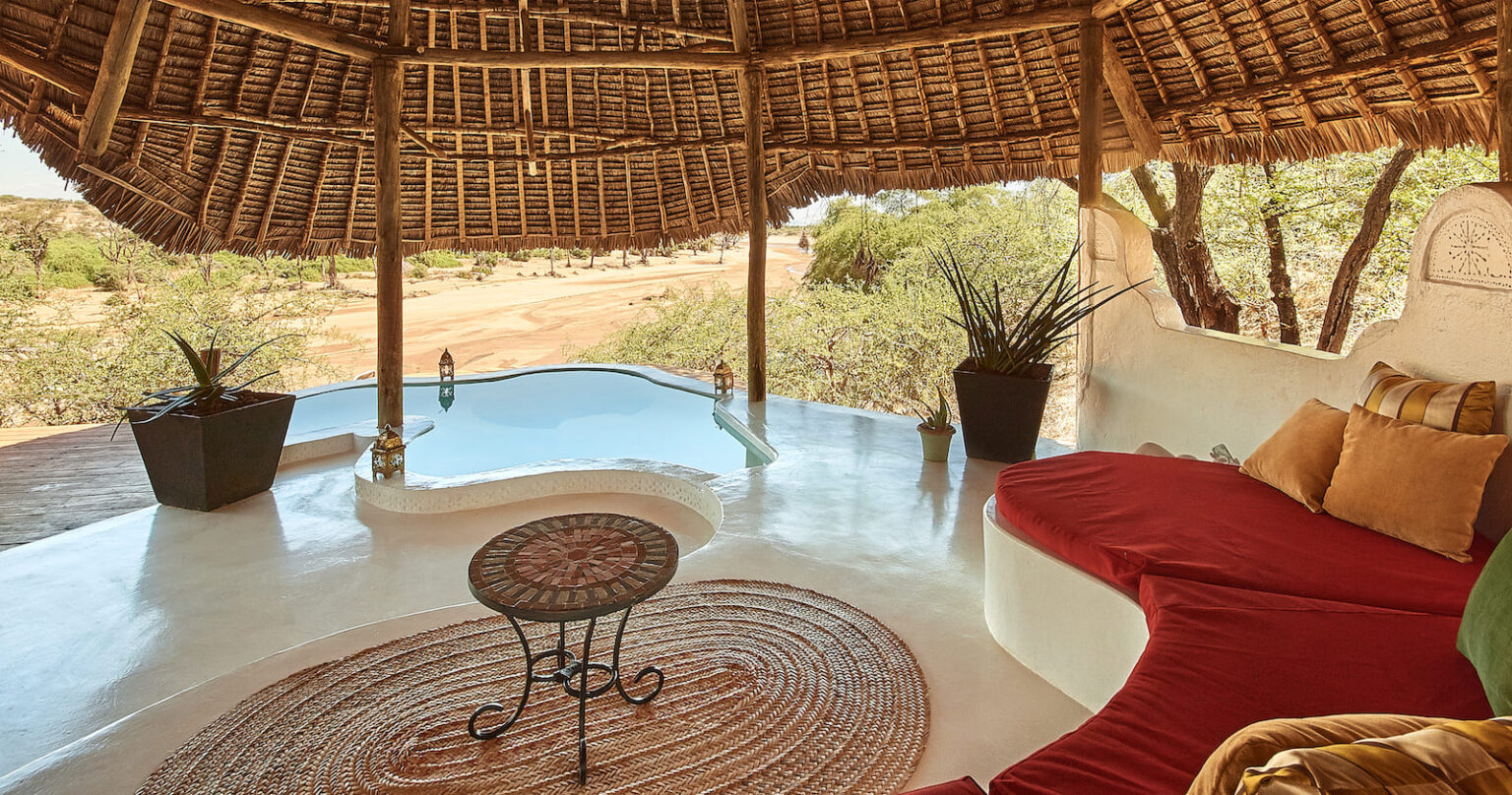 Select Green Hotels Sasaab Safari Lodge private swimming pool