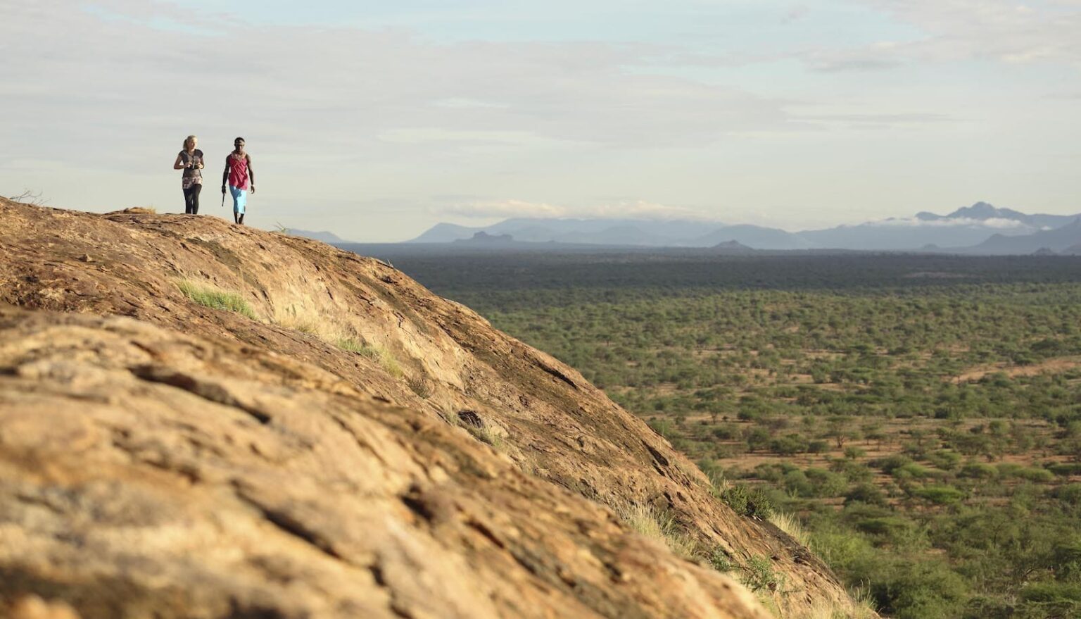 Select Green Hotels Sasaab Safari Lodge Samburu walk nature