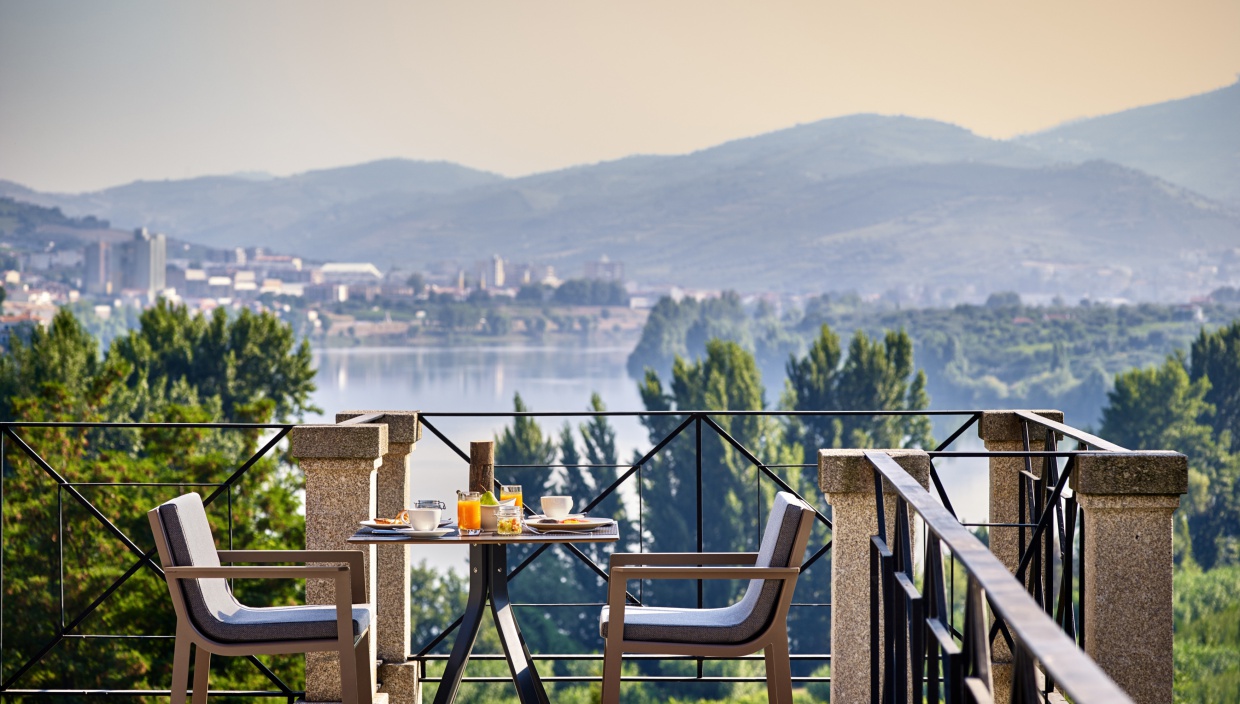 Select Green Hotels Six Senses Douro Valley breakfast with a view