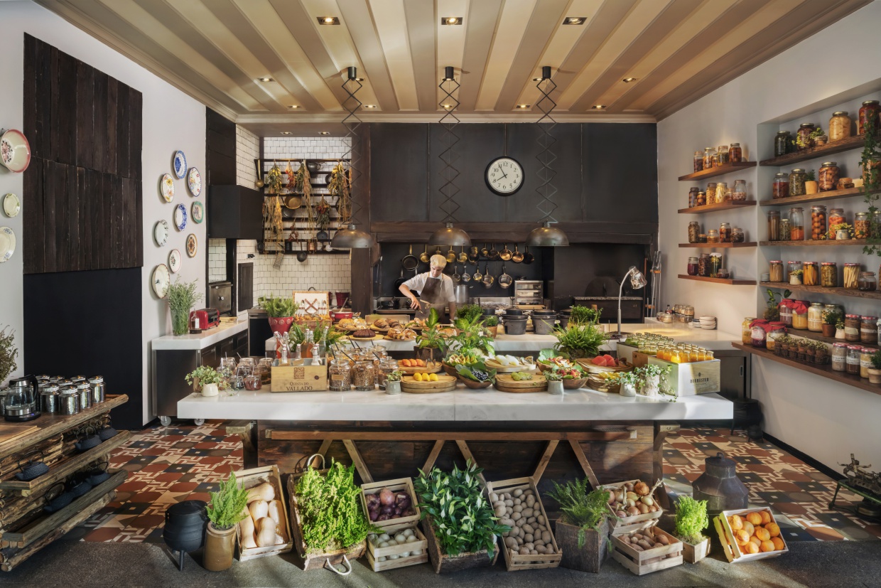 Select Green Hotels Six Senses Douro Valley kitchen breakfast