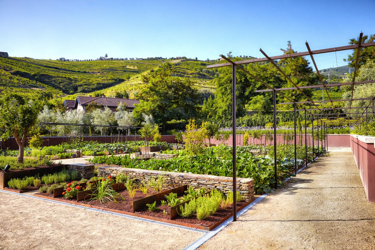Select Green Hotels Six Senses Douro Valley organic garden