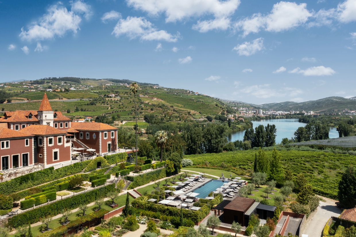 Select Green Hotels Six Senses Douro Valley panoramic view exterior