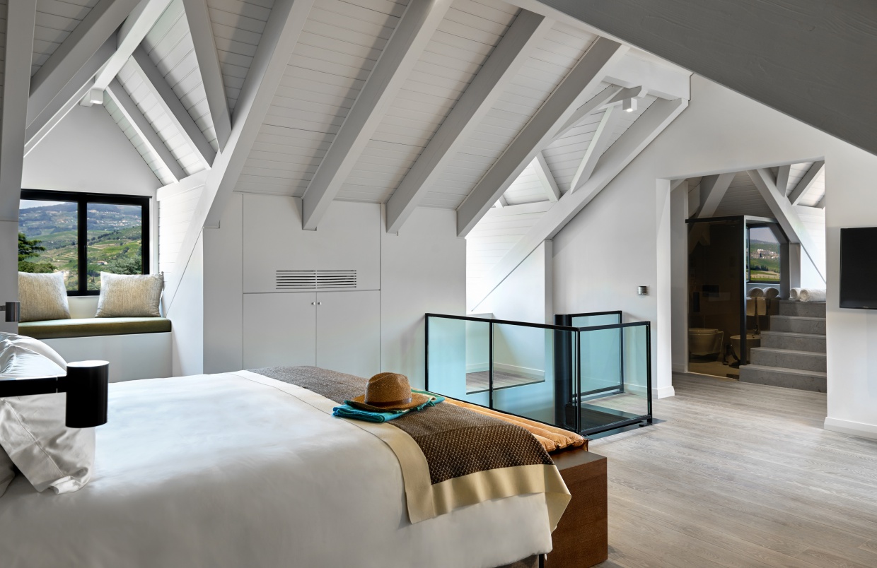 Select Green Hotels Six Senses Douro Valley duplex suite bedroom