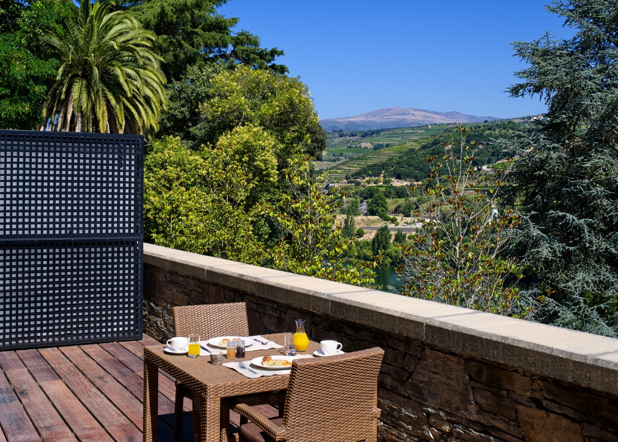 Select Green Hotels Six Senses Douro Valley breakfast terrace