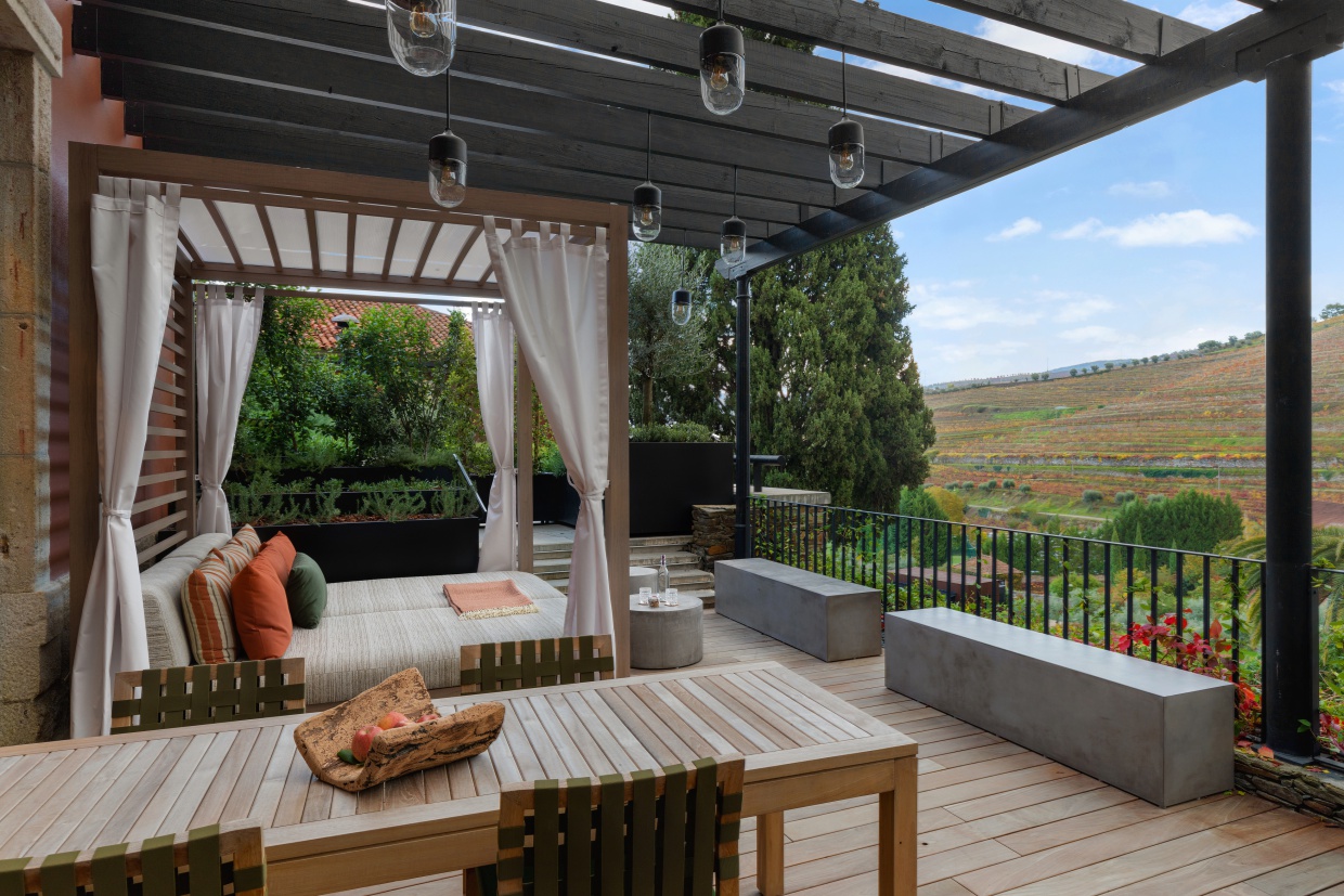 Select Green Hotels Six Senses Douro Valley terrace