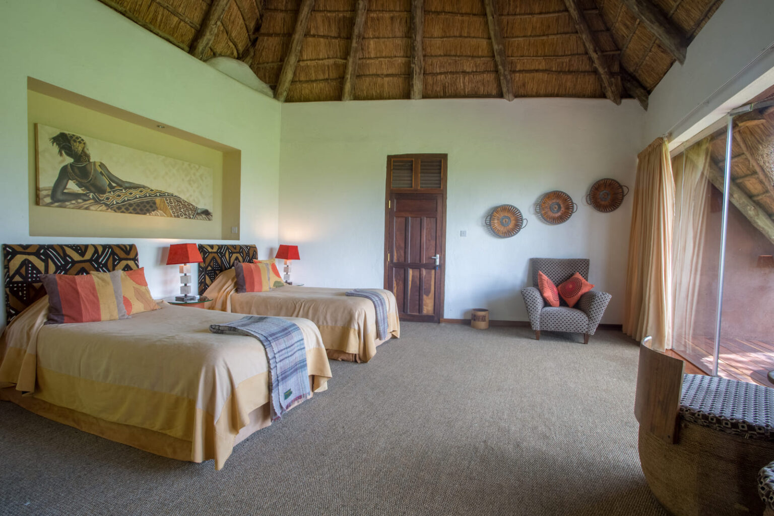 Select Green Hotels Solio Lodge cottage twin beds