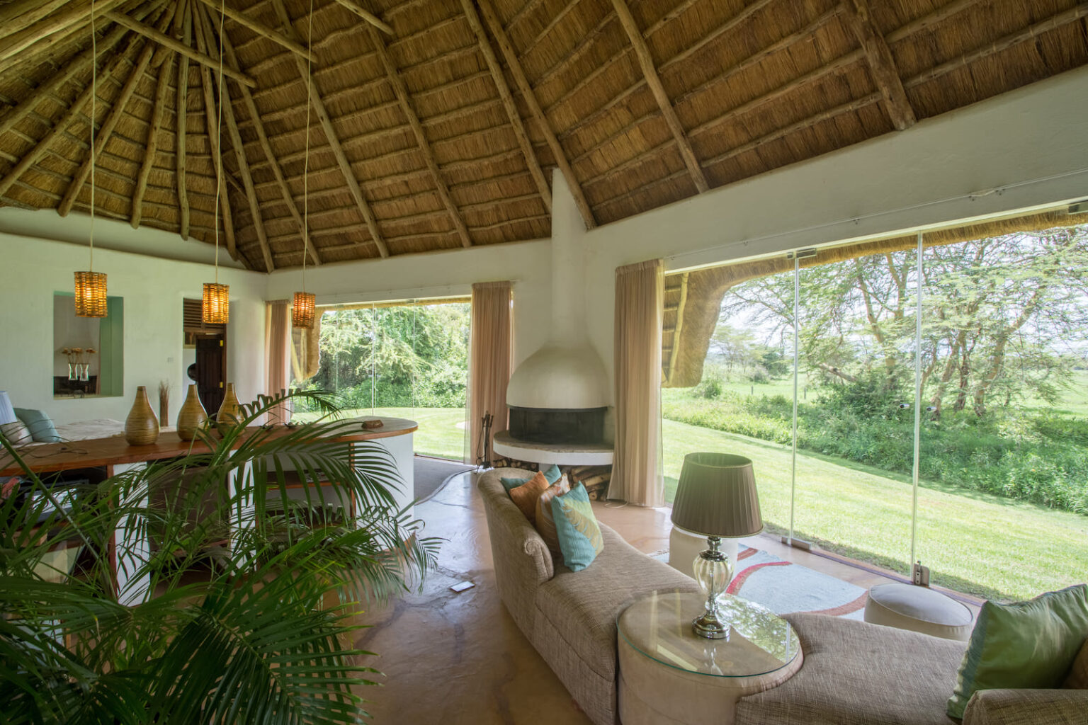 Select Green Hotels Solio Lodge sitting area and view