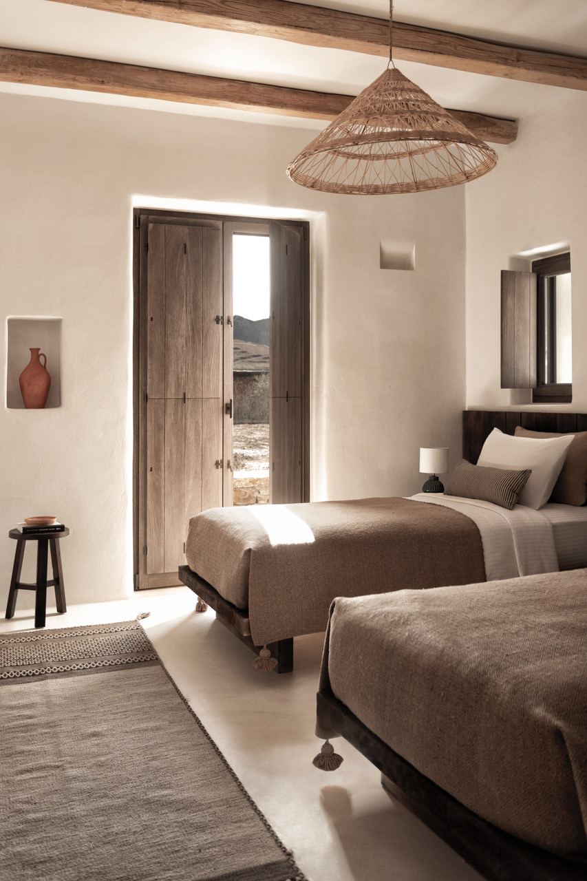 Select Green Hotels The Rooster Antiparos Farmhouse Bedroom