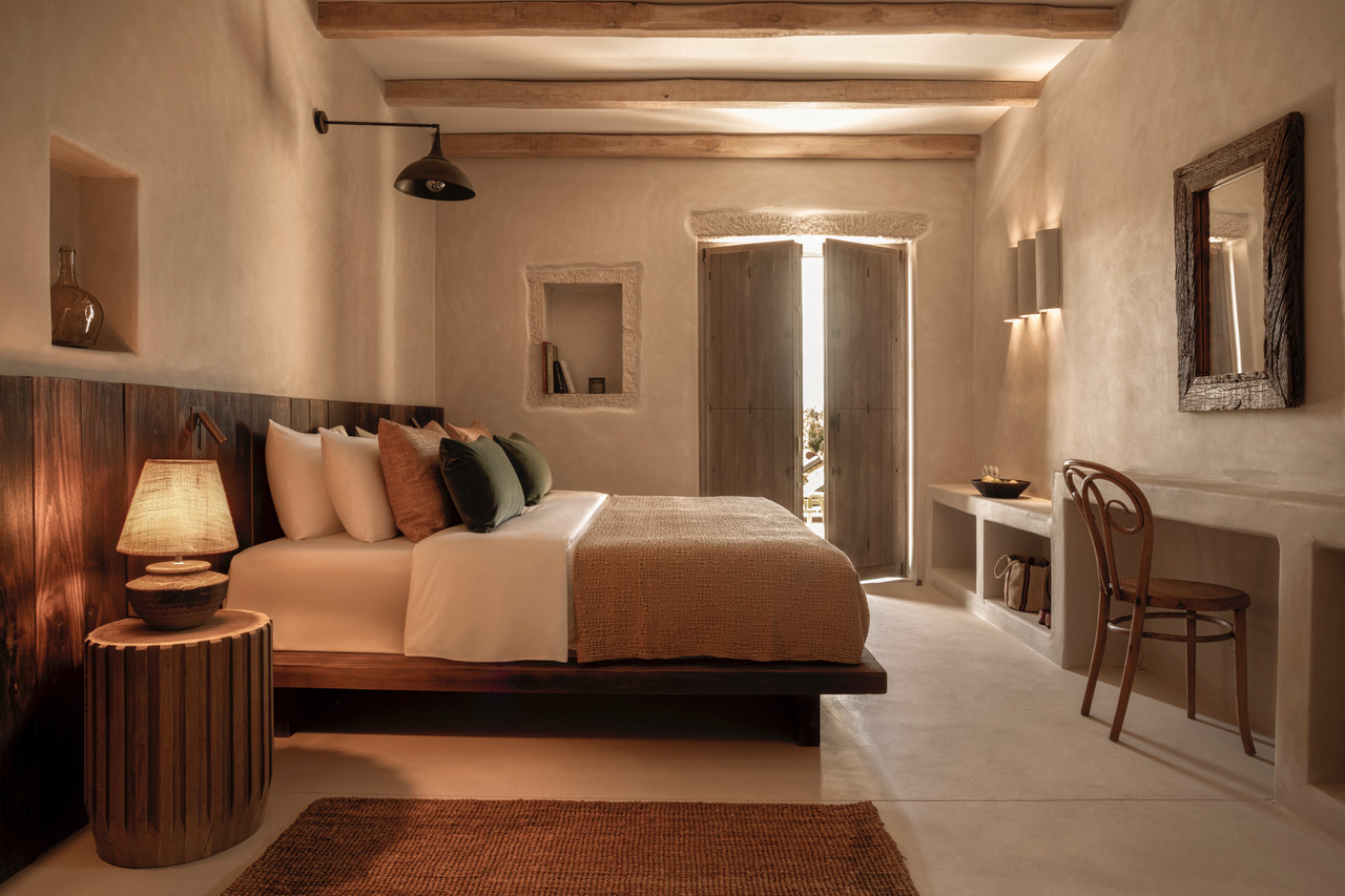 Select Green Hotels The Rooster Antiparos bedroom