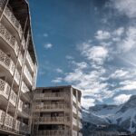 Select Green Hotels Valsana Hotel Arosa exterior and mountains