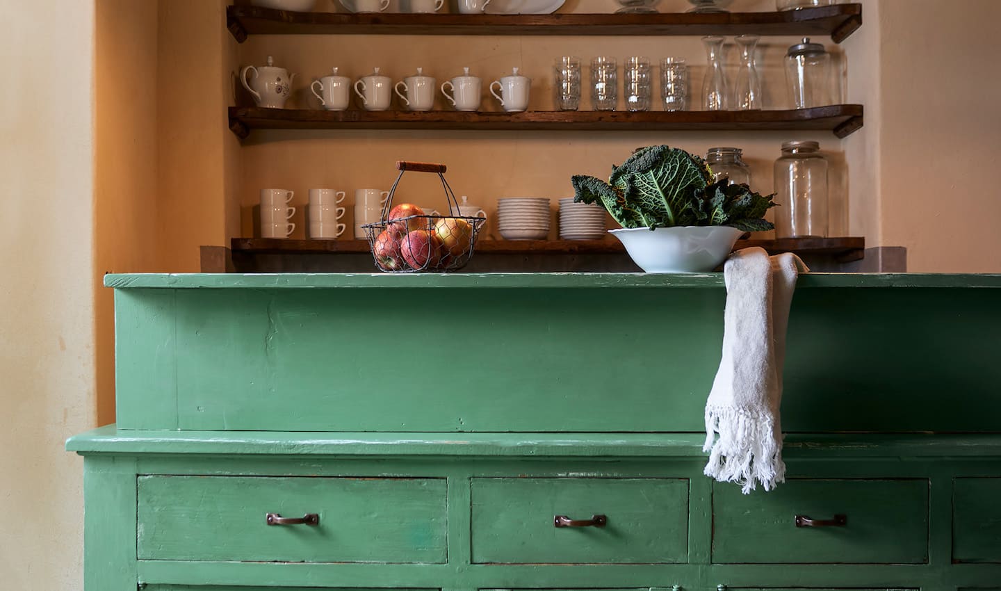 Vegan Agrivilla i pini Toskana Küche