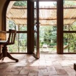 Vegan Agrivilla i pini Toskana Zimmer mit Gartenblick