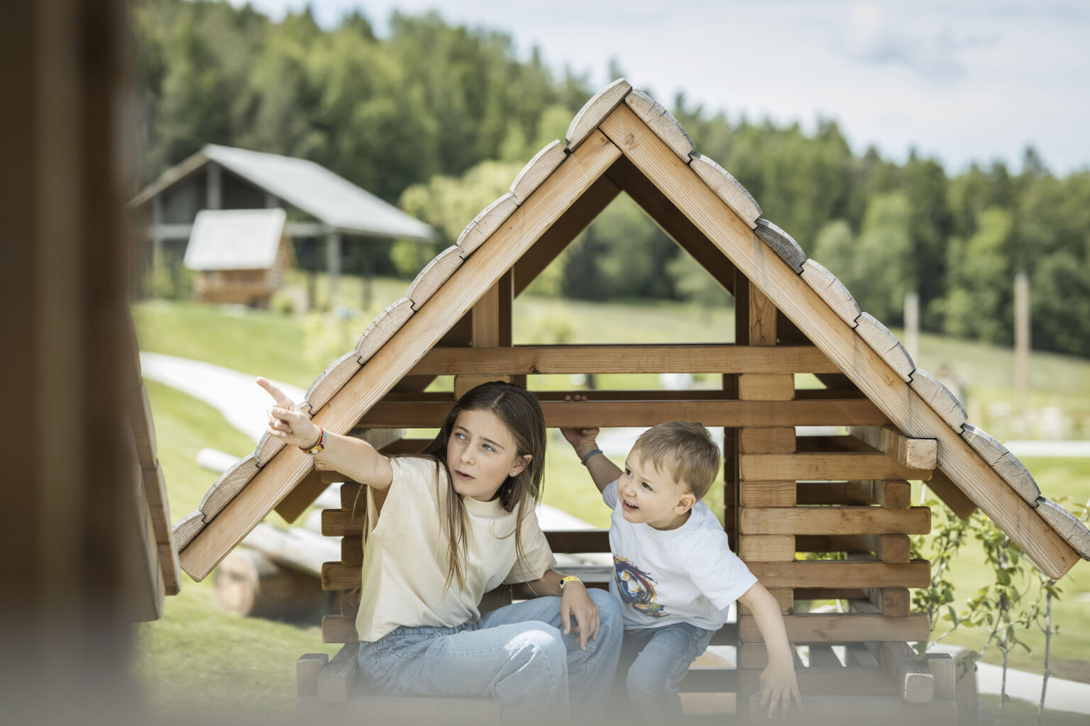 AKI Family Resort Plose kids playing South Tyrol