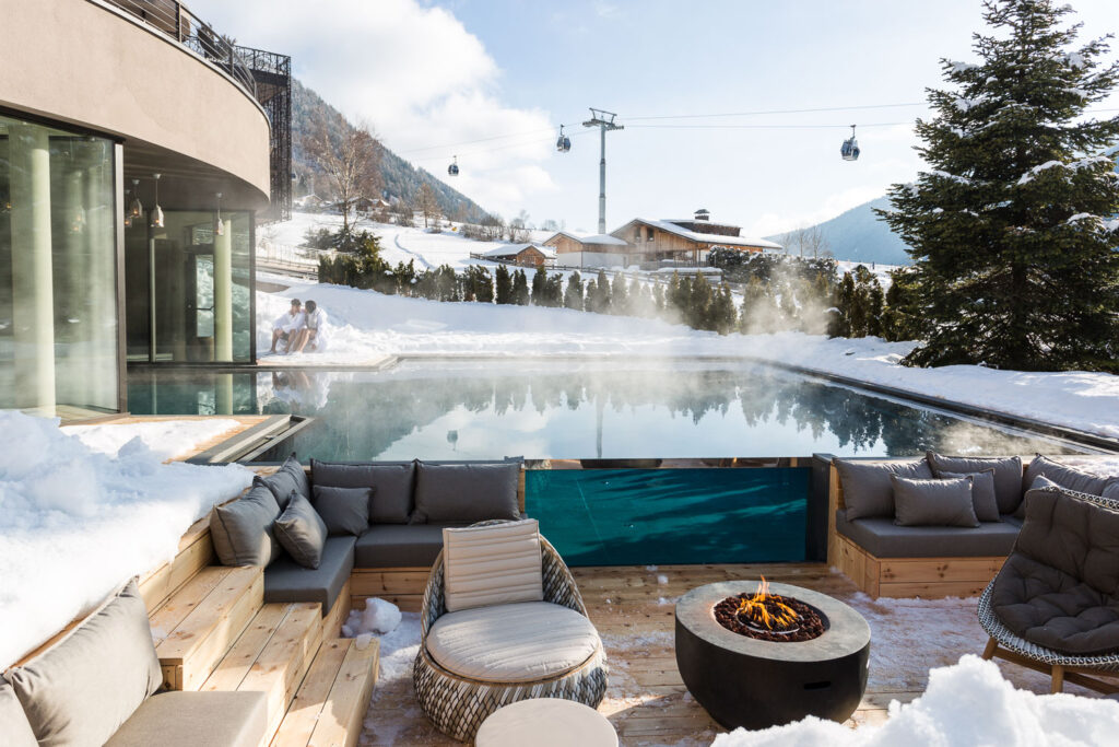 Select Green Hotels Silena soulful heated pool wintertime