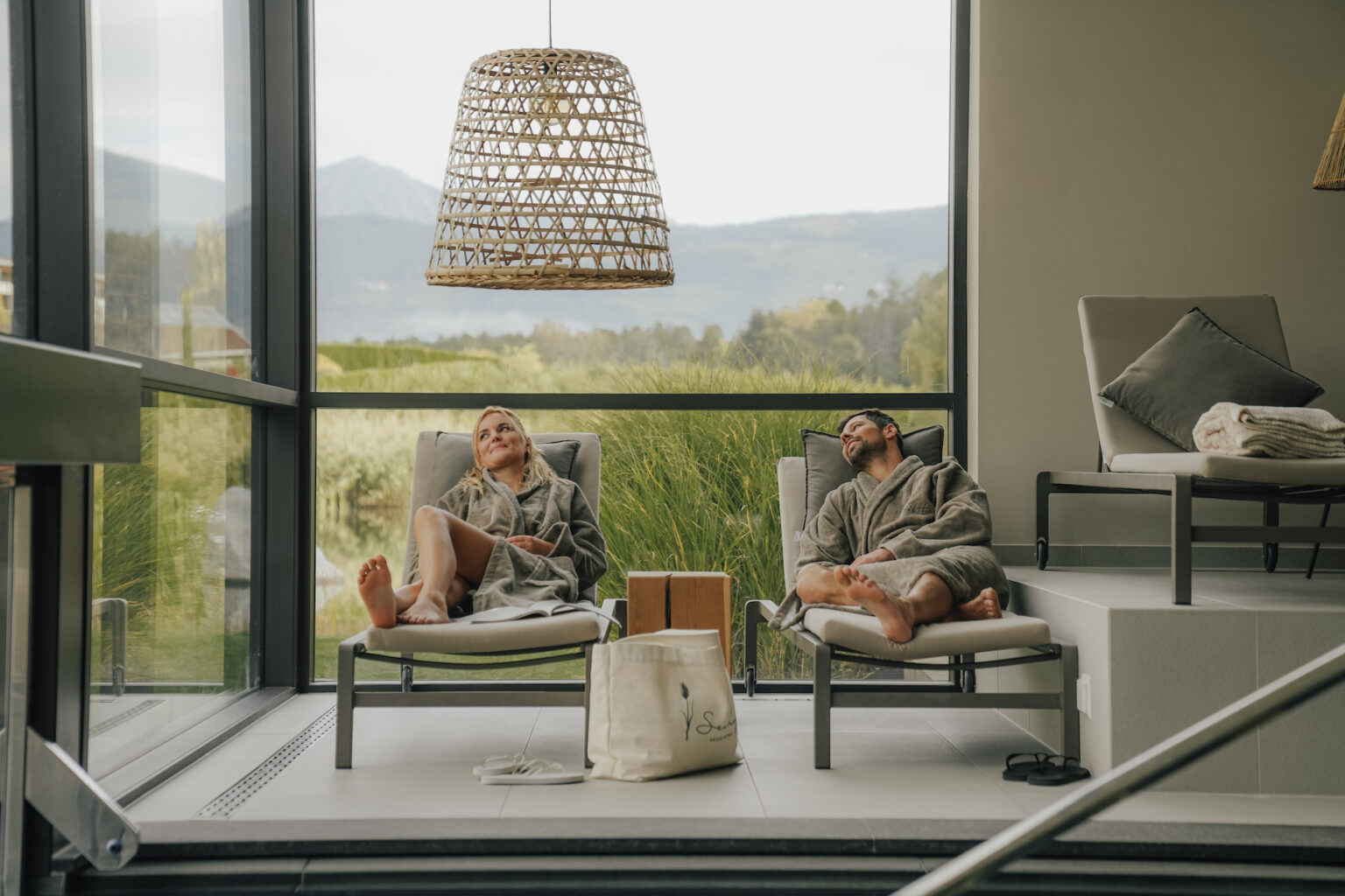 Select Green Hotels Seehof nature retreat in fall Herbst