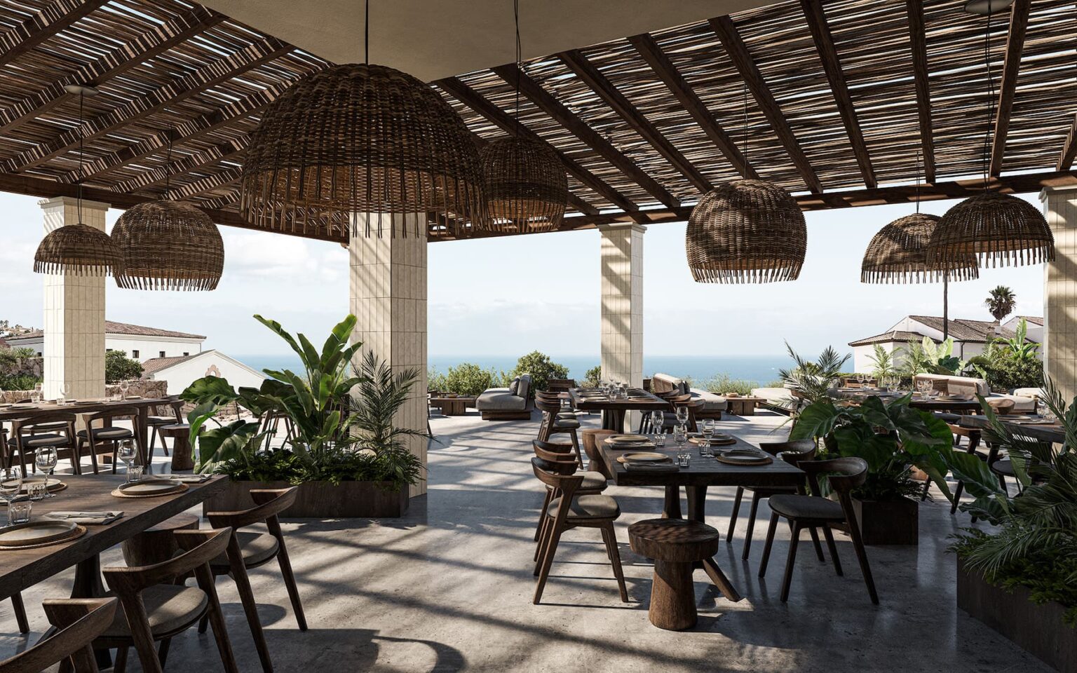 Select Green Hotels OKU Andalusia to kima restaurant mit Meerblick