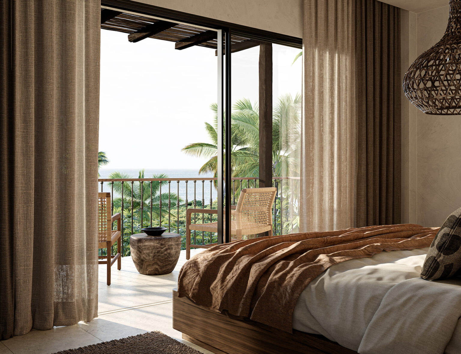 Select Green Hotels OKU Andalusia Schlafzimmer Suite mit Meerblick