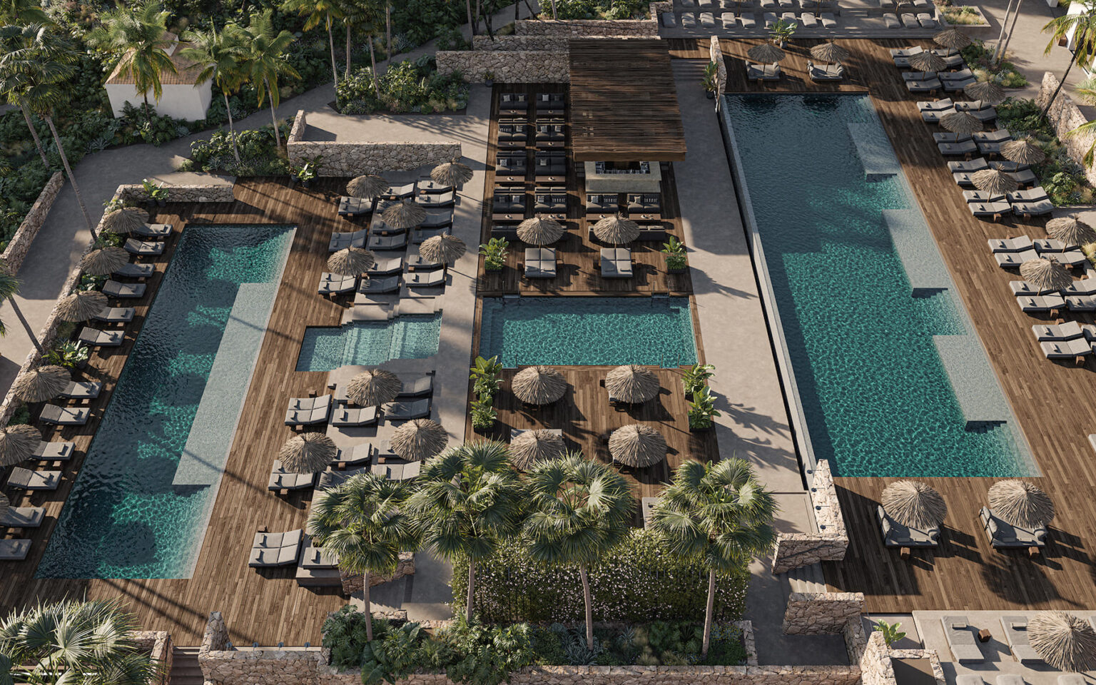 Select Green Hotels OKU Andalusia Pool von oben