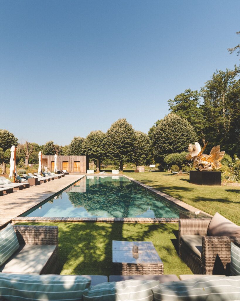 Loire Valley Lodges Select Green Hotels pool