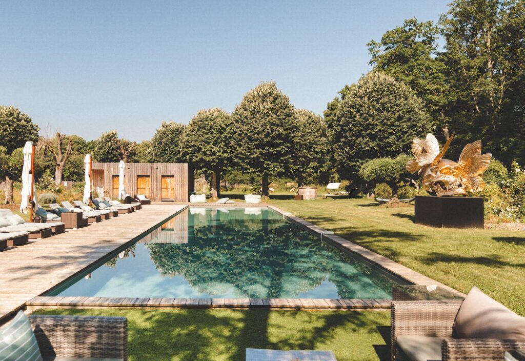 Loire Valley Lodges Select Green Hotels pool