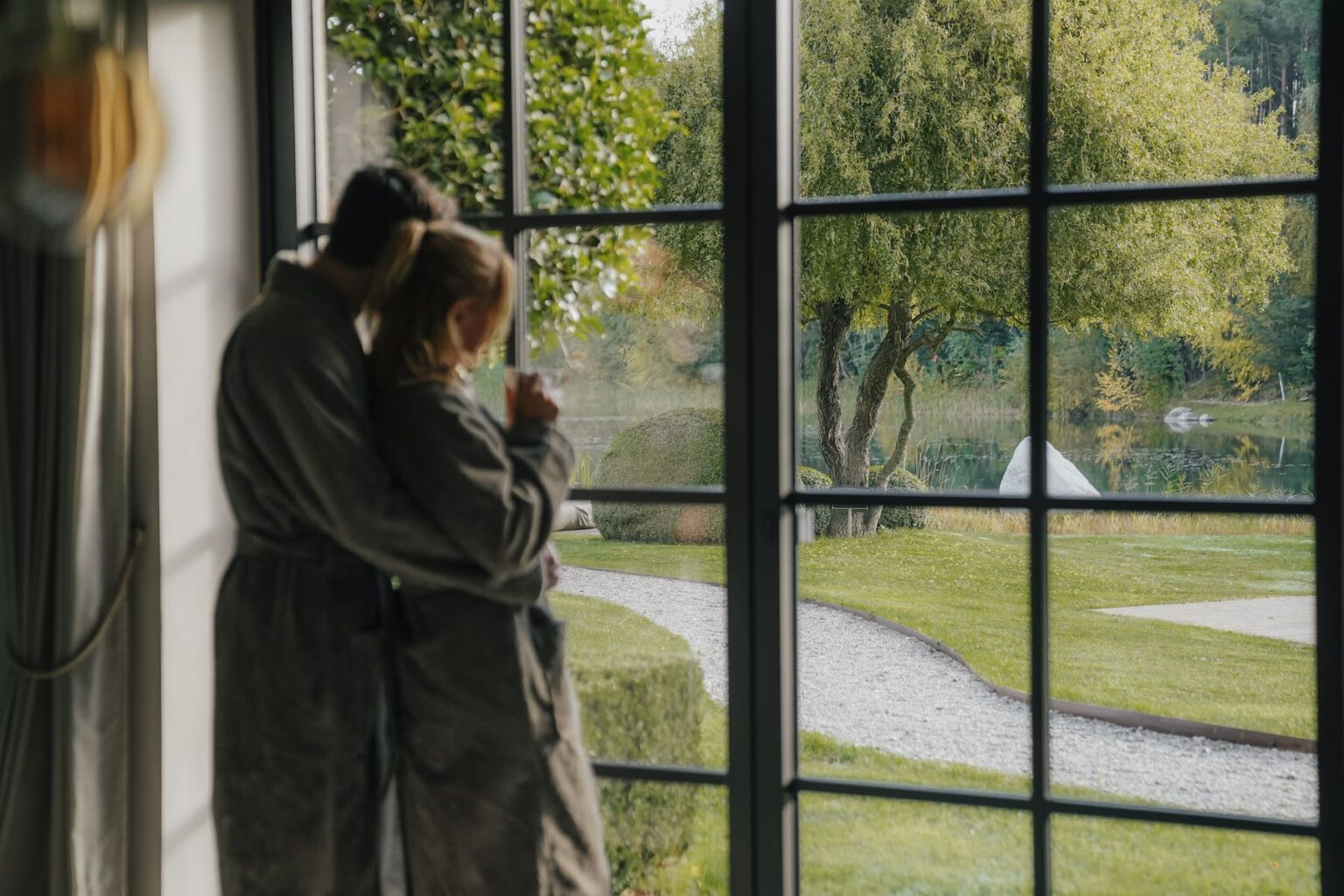 Select Green Hotels Seehof nature retreat in fall Herbst