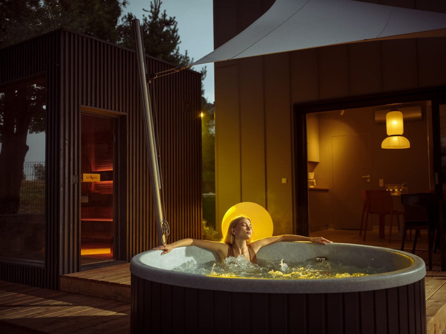 Skarpa Resort Ostsee Polen Jaccuzzi