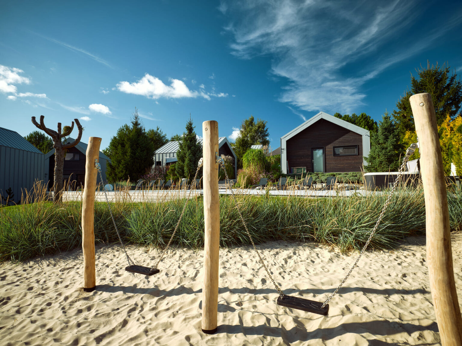 Skarpa Resort Ostsee Polen Spielplatz