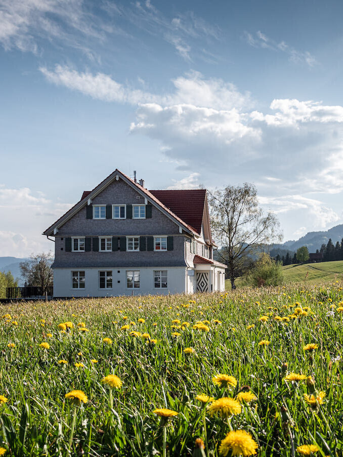 Select Green Hotels Alpenloge im Allgäu within green meadows