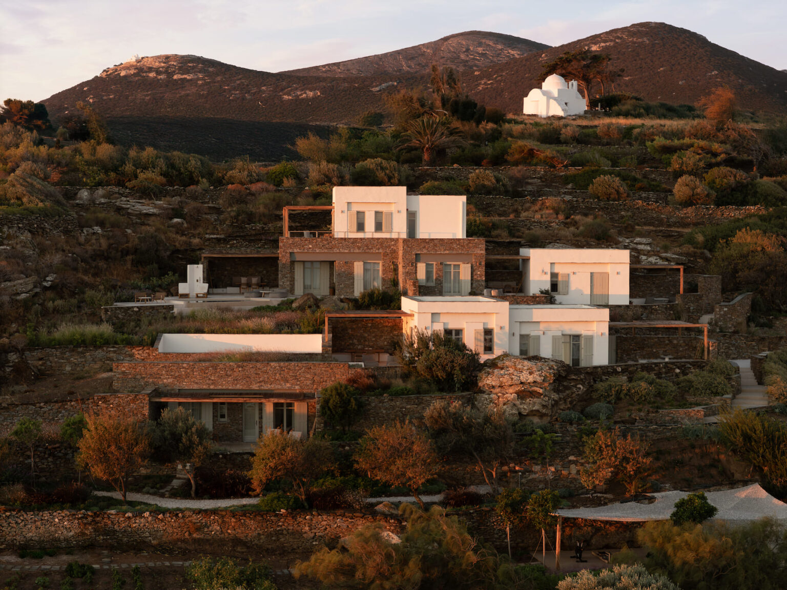Stamna Sifnos Select Green Hotels Sifnos accomodation hotel white colours