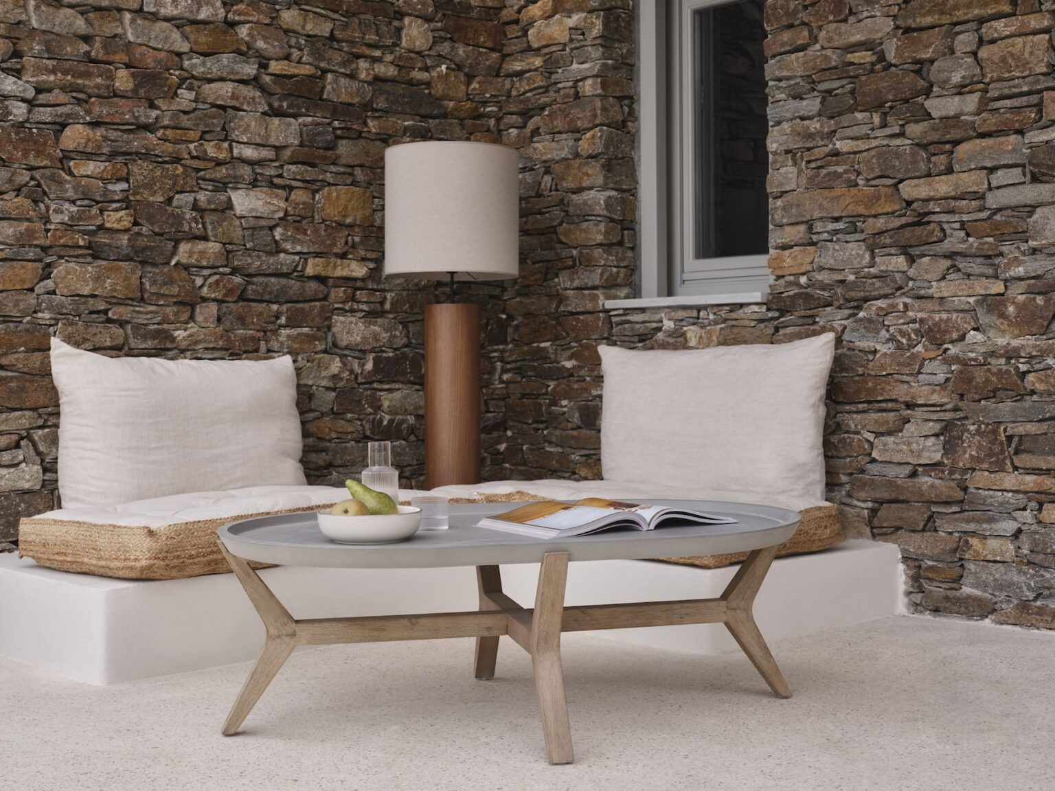 Stamna Sifnos Select Green Hotels Cozy seating medittereanen vibes