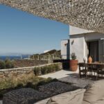 Stamna Sifnos Select Green Hotels outdoor terrace with sea view