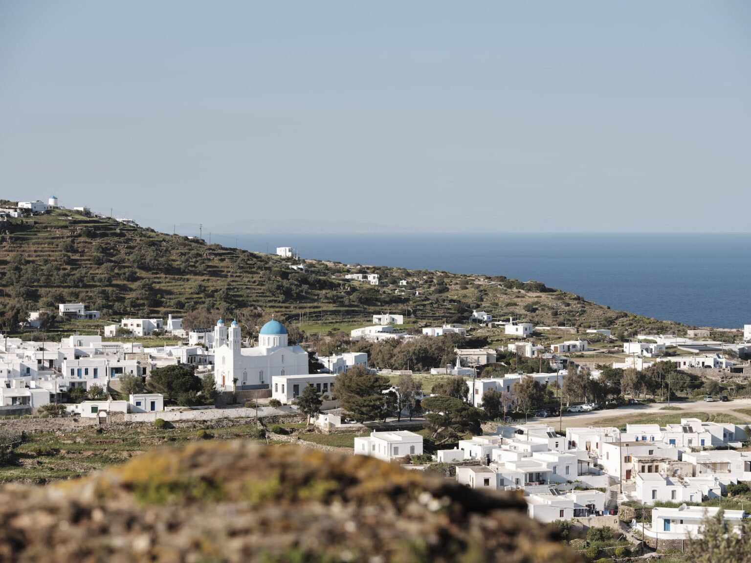 Stamna Sifnos Select Green Hotels Sifnos greek architecture green blue white