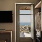 Stamna Sifnos Select Green Hotels Hotel room with a sea view over the cliffs